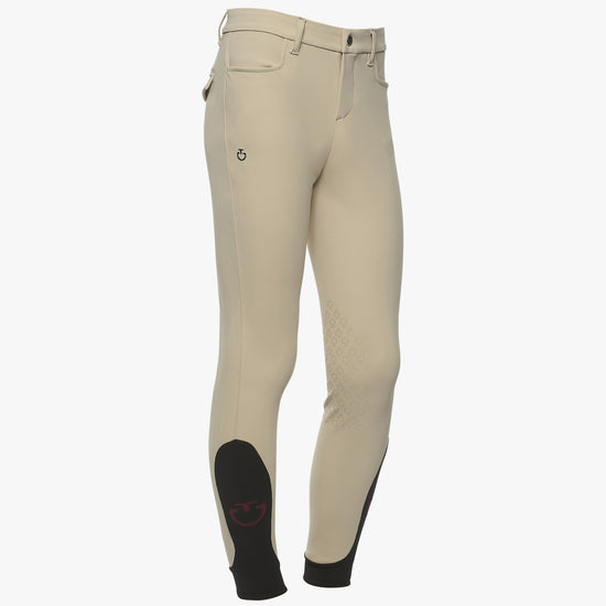 Boys beige competition breeches