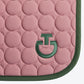 Pink jumping saddle pad