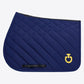 Cavalleria Toscana saddle pad with yellow logo