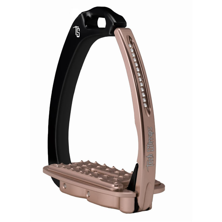 Tech Venice Evo stirrups with Swarovski 