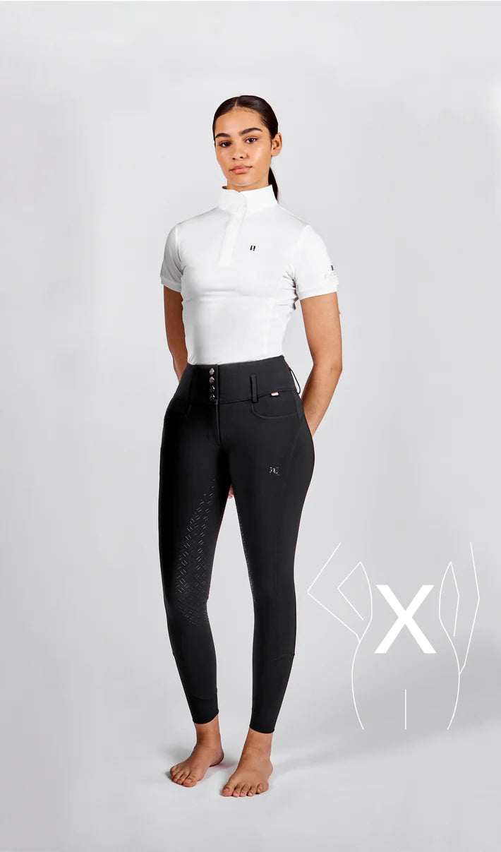 Extra high waisted breeches for broad hips