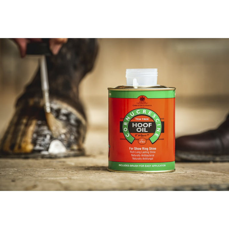 tea tree hoof oil for show ring shine