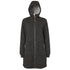 Long knit coat for horse riding