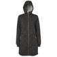 Long knit coat for horse riding