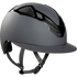 suomy chrome horse riding helmet grey