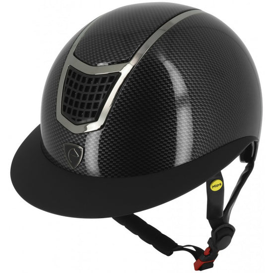 Equestrian helmet with MIPS