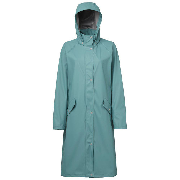 Long equestrian rain coat