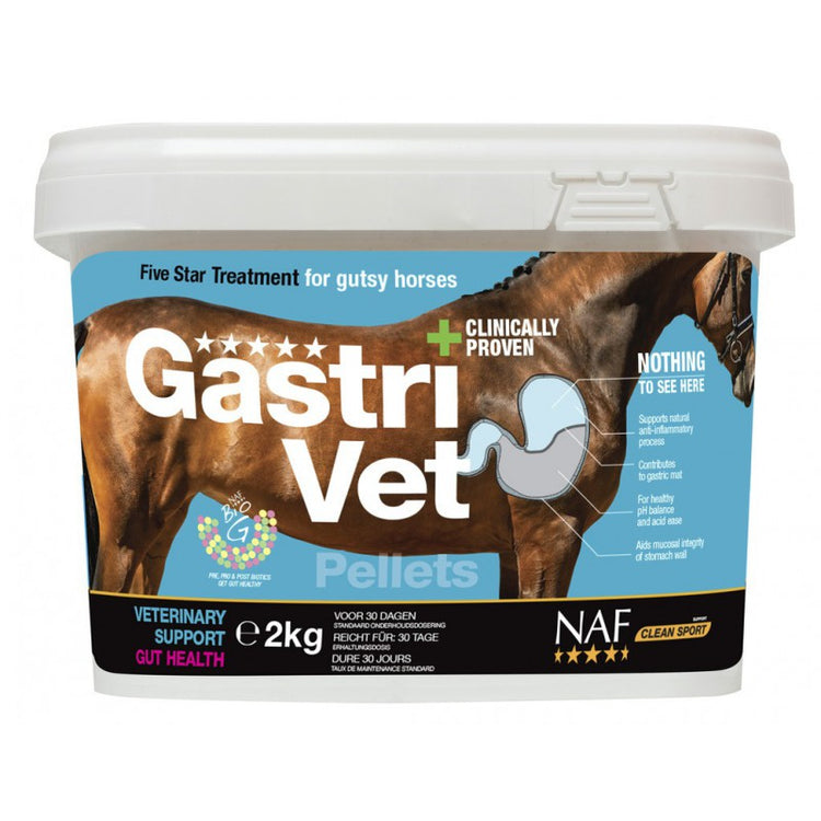 Probiotic horse feeds NAF GastriVet