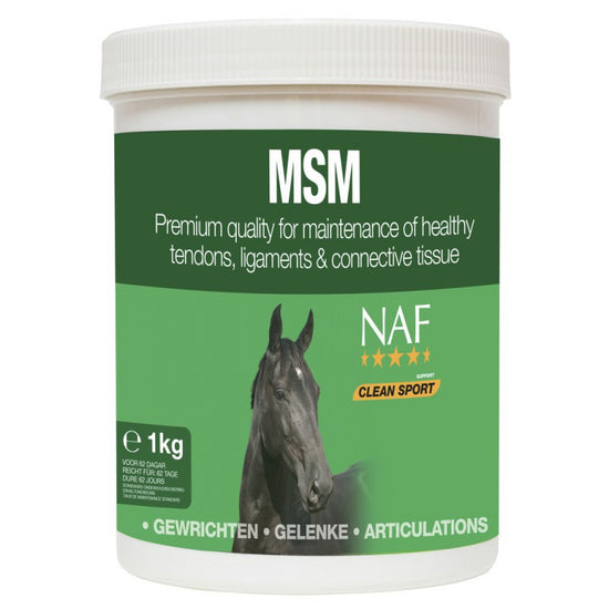 MSM for equine connective tissues