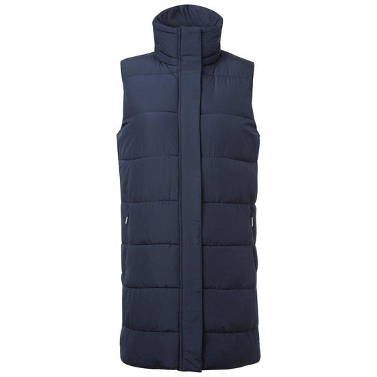 Navy Long vest