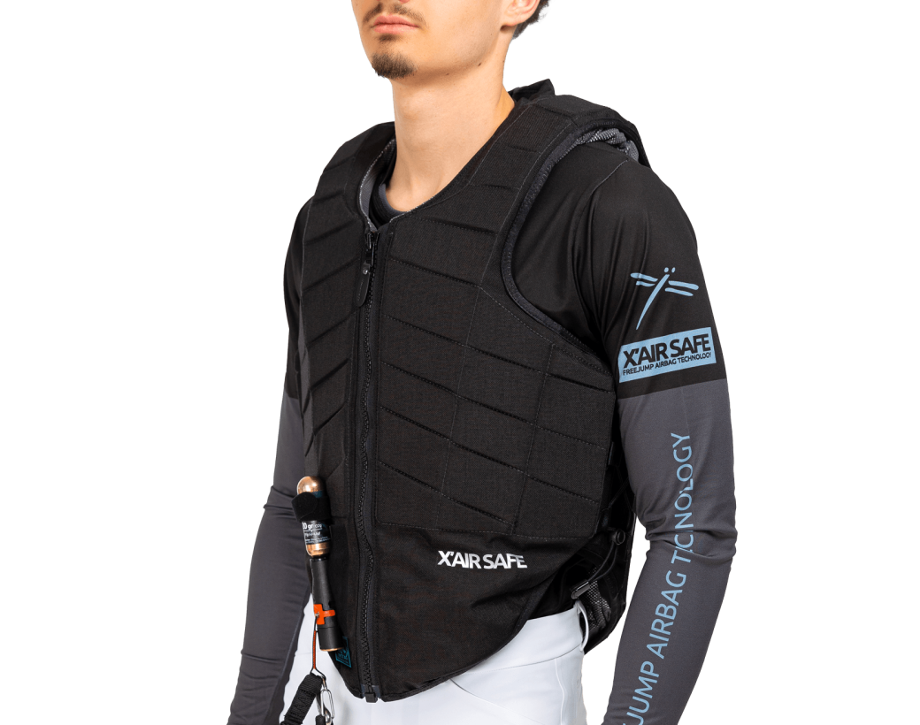 Airbag vest for eventing