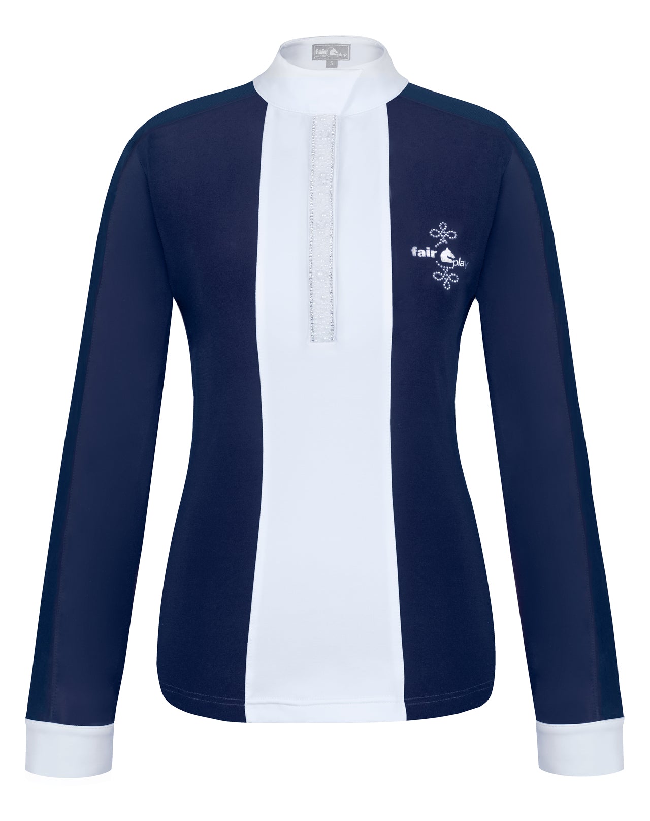 Navy show shirt for ladies
