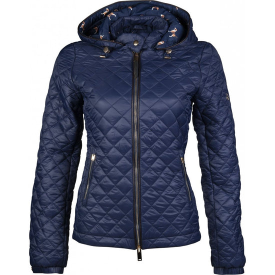 Quilted equestrian jacket cheap