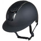 Black sparkle equestrian helmet