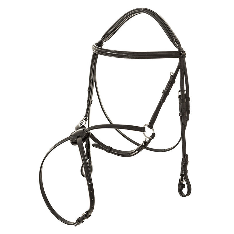 Mexican Noseband bridle with rings