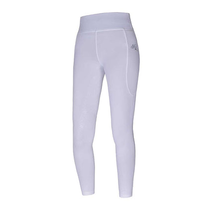 White equestrian riding tights