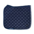 Navy Satin Saddle Pad