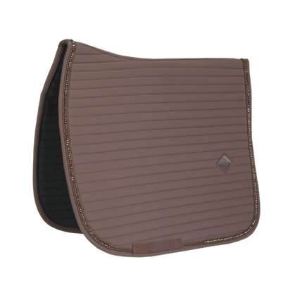 brown dressage saddle blanket