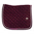 Burgundy Dressage Saddle Blanket