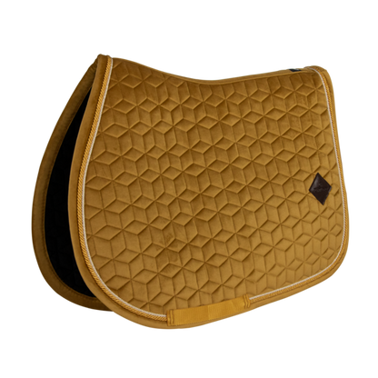 velvet saddle pad