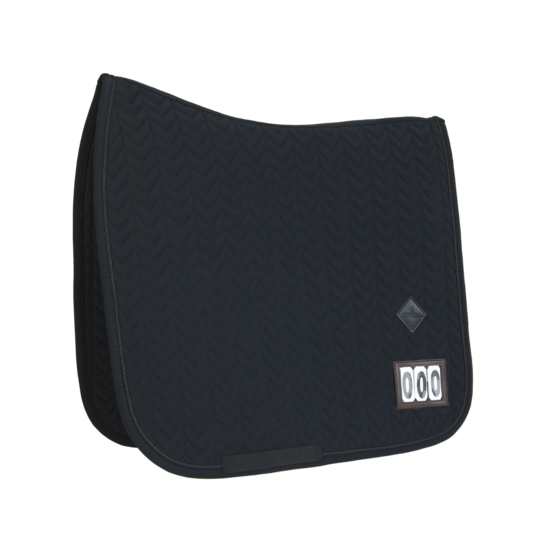 Dressage Saddle Blanket with competition numbers