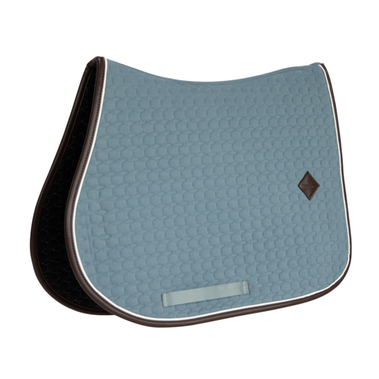 Light blue saddle pad