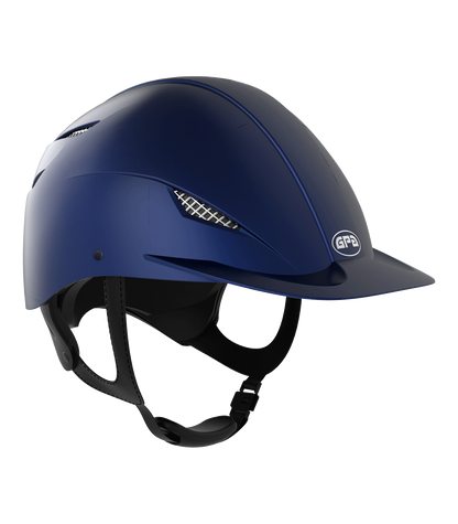 Blue Speed Air Helmet for show jumping