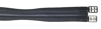 Leather Girth with Elasticated Inserts