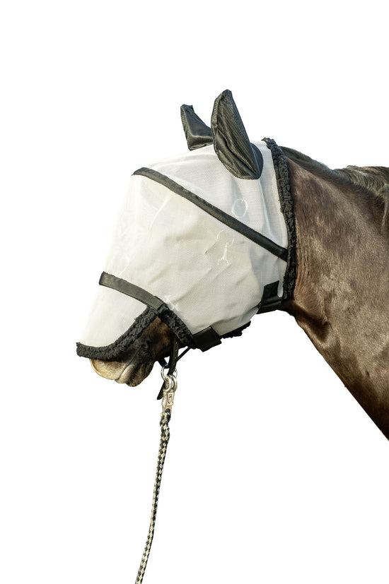 Fly Mask with Nostril Protection & Velcro