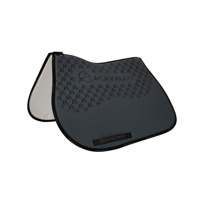 Grey memory foam saddle pad