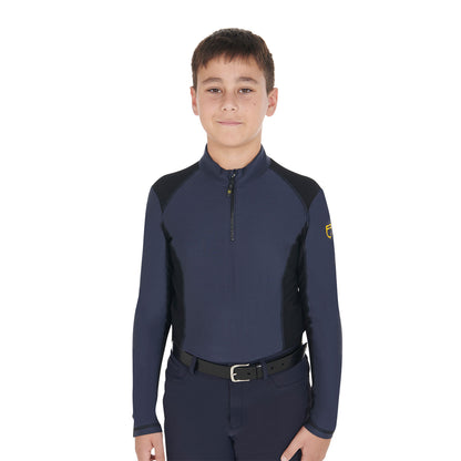 BOYS TRAINING BASE LAYER IN TECHNICAL FABRIC