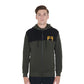 Herren zweifarbiger Kapuzenpullover 