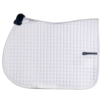 White Show Jumping Pad