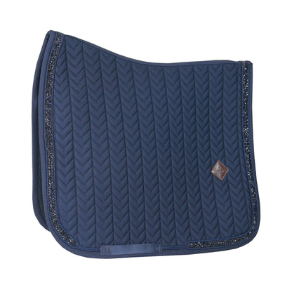 Sparkly dressage saddle blanket