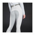 White competition breeches with grey seat