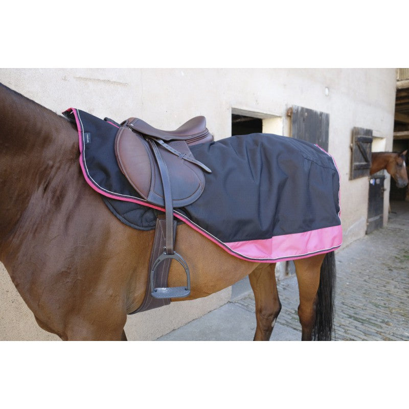 Pink exercise rug for horses