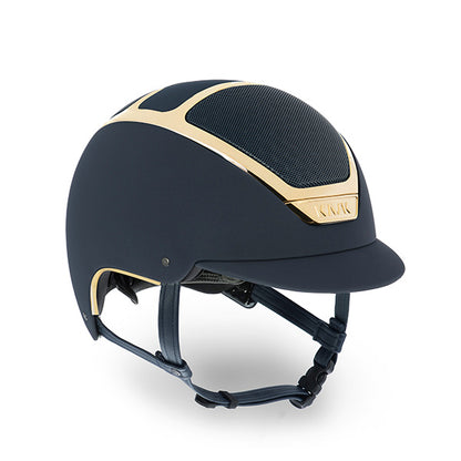 Kask Navy Helmet with Gold details