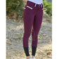 Penelope collection plum breeches with knee patch