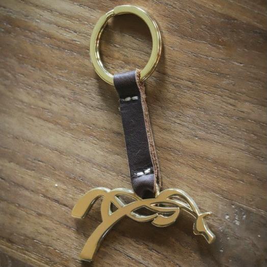 Equestrian key chain