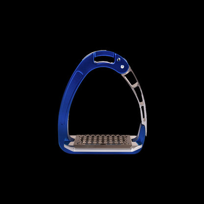 Blue acavallo aluminium stirrup