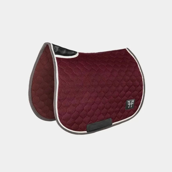 Bordeaux mesh saddle blanket